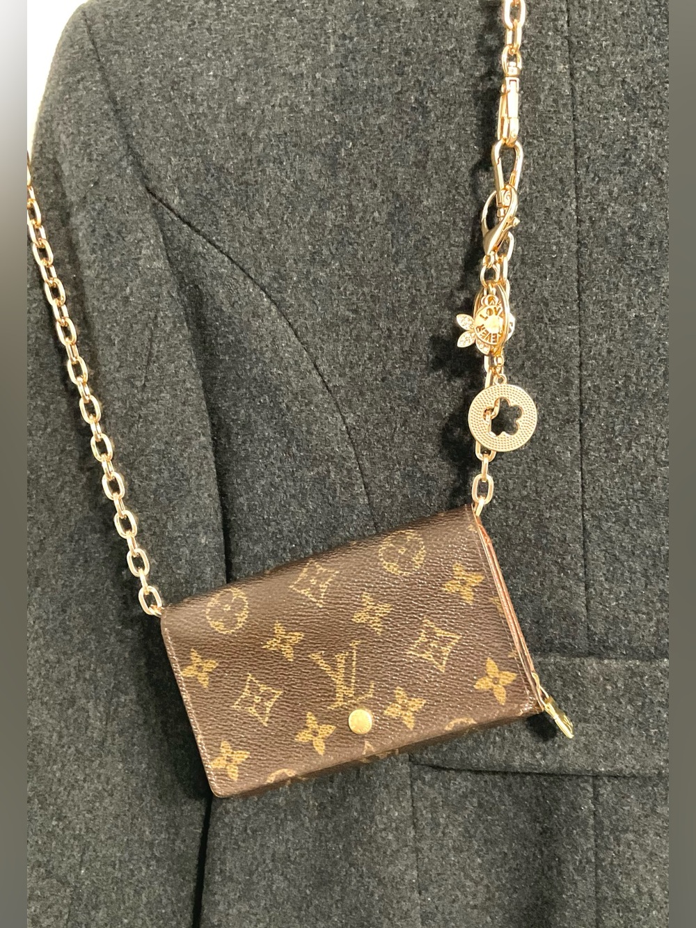 ✅AUTHENTIC LV COMPACT WALLET LOUIS VUITTON MONOGRAM - Picture 12 of 12